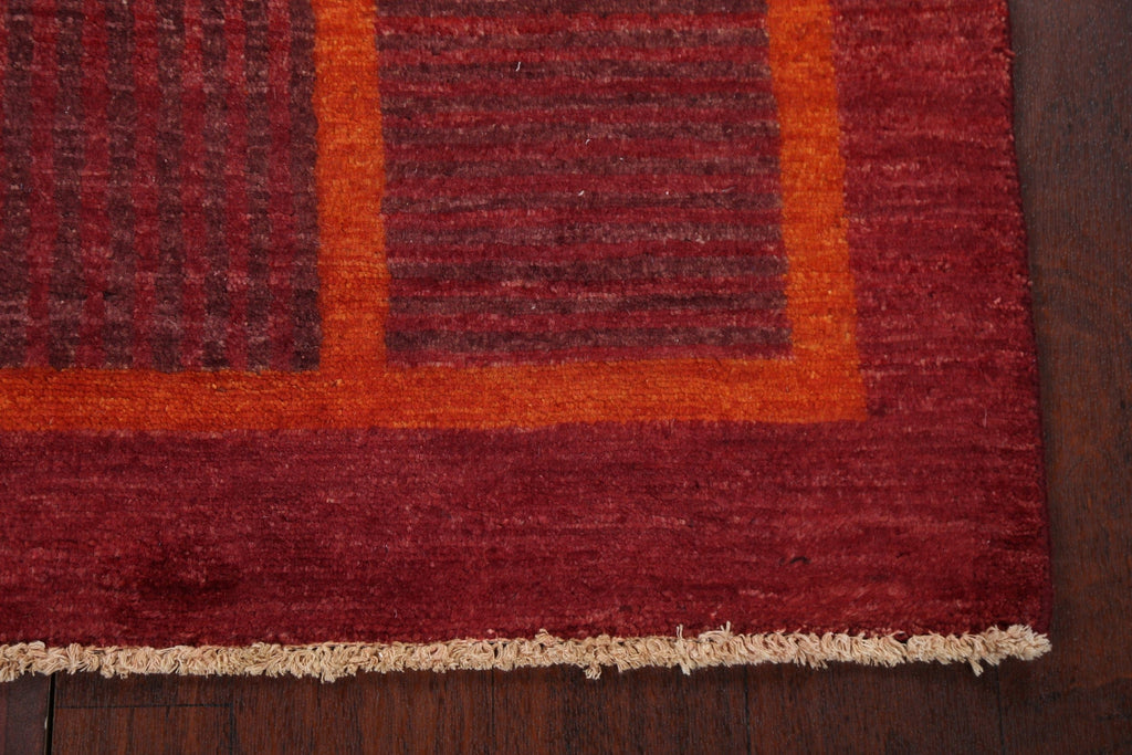 Handmade Gabbeh Kashkoli Oriental Rug 3x5