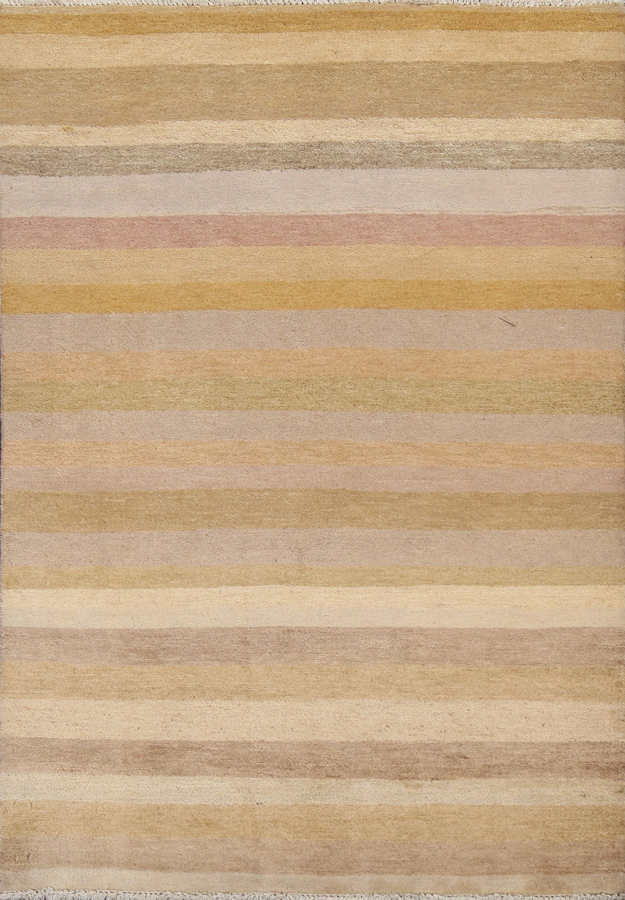 Contemporary Gabbeh Kashkoli Oriental Area Rug 4x5