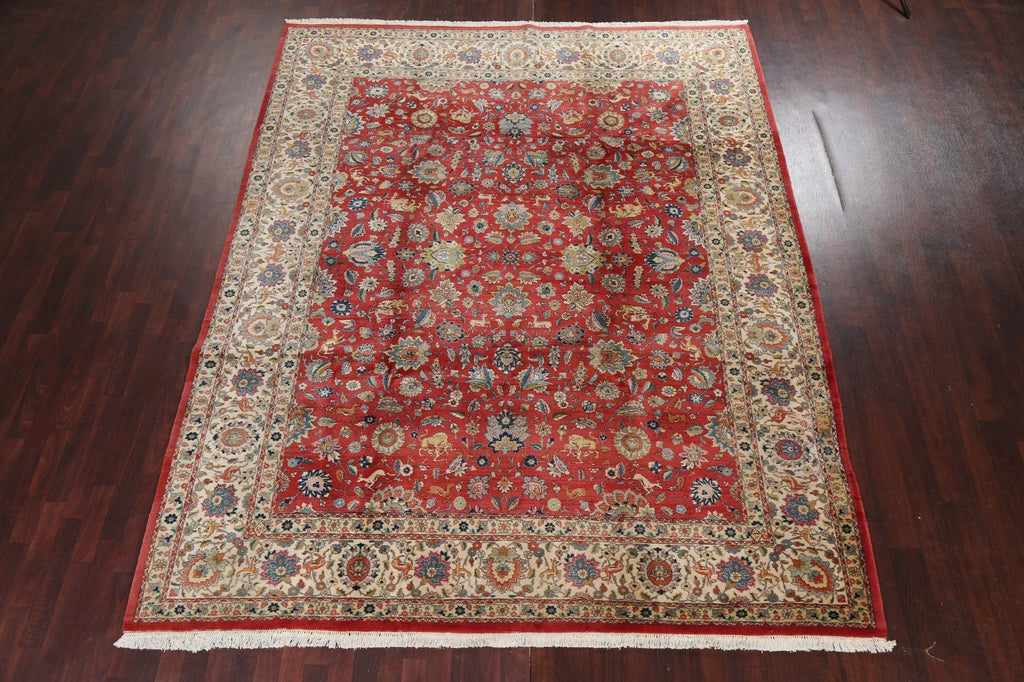 Vegetable Dye Tabriz Handmade Persian Rug 9x11