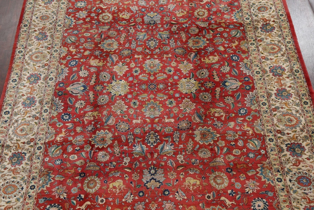 Vegetable Dye Tabriz Handmade Persian Rug 9x11