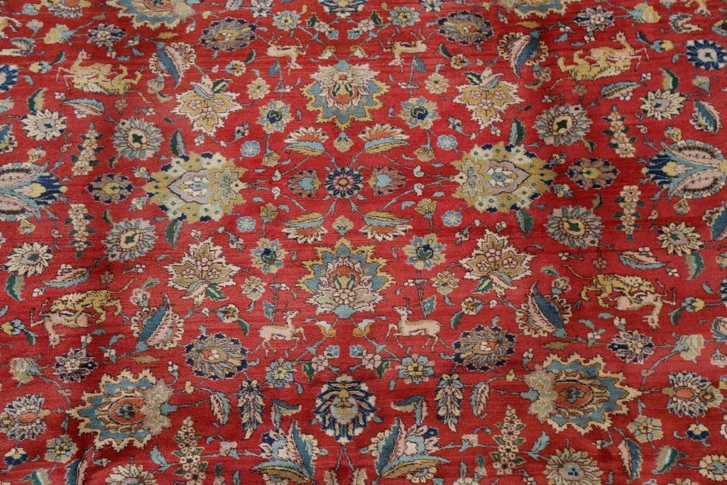 Vegetable Dye Tabriz Handmade Persian Rug 9x11