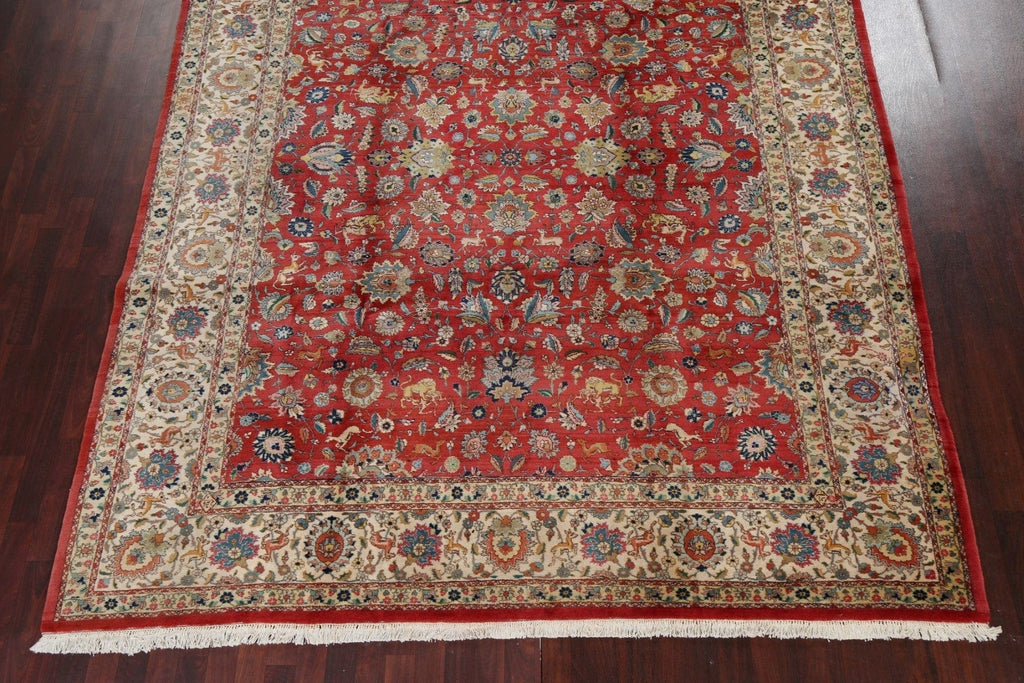 Vegetable Dye Tabriz Handmade Persian Rug 9x11