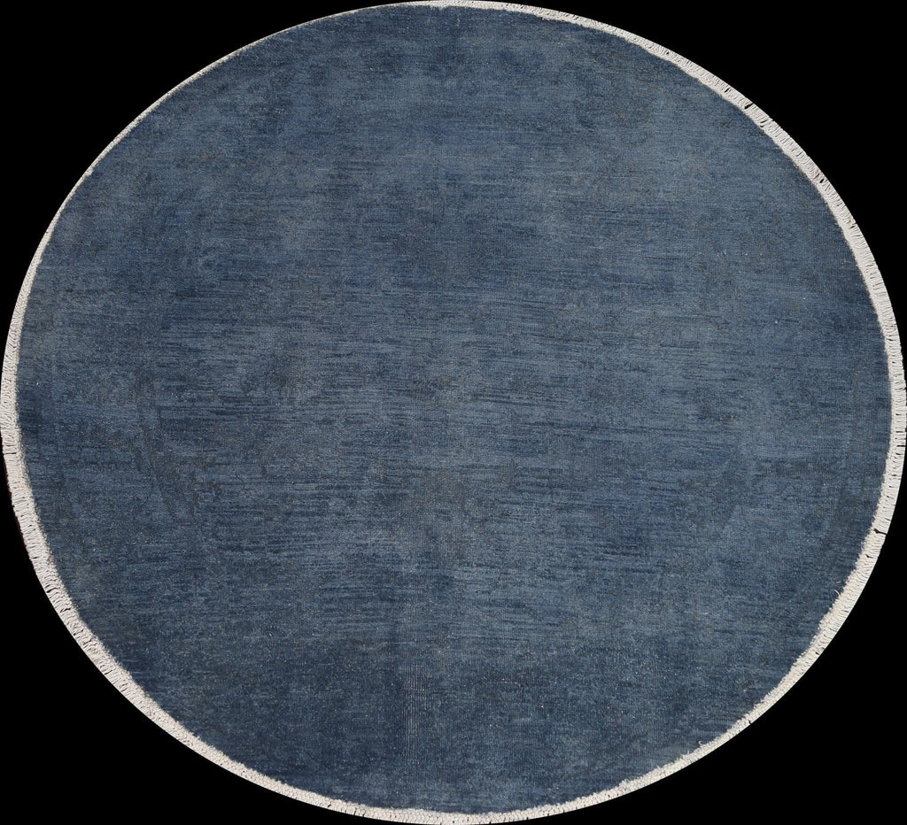 Handmade Wool Gabbeh Kashkoli Oriental Round Rug 5x5