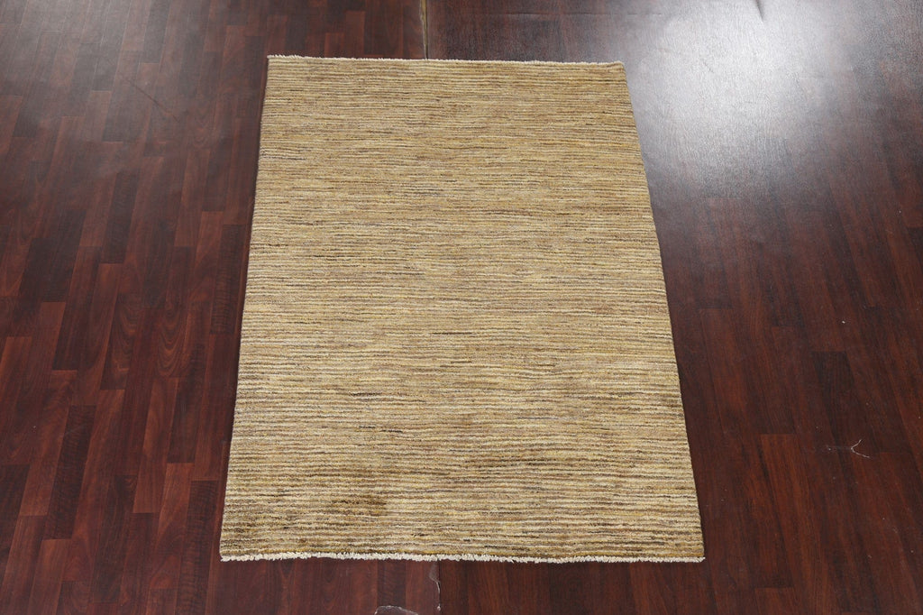 Contemporary Gabbeh Kashkoli Oriental Area Rug 5x7