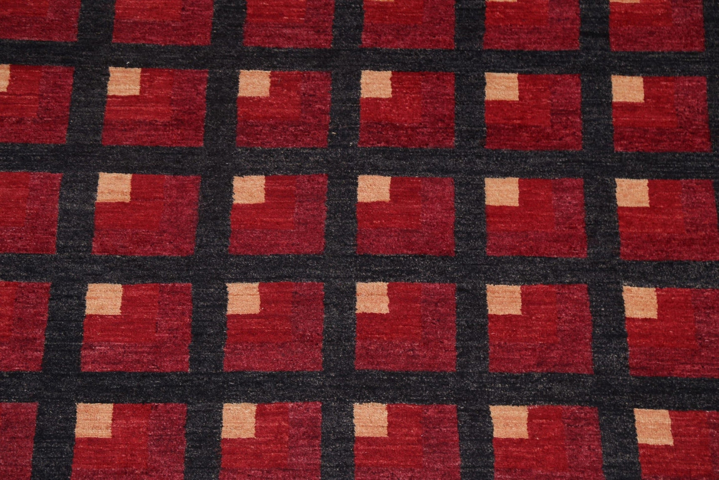 Contemporary Gabbeh Kashkoli Oriental Area Rug 6x9