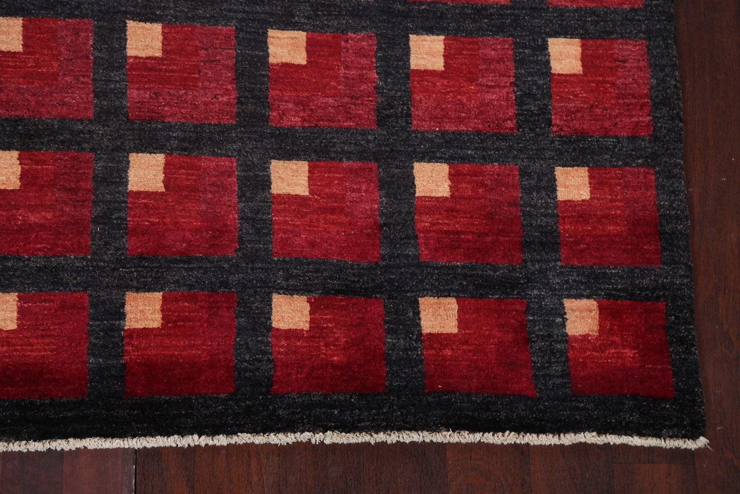 Contemporary Gabbeh Kashkoli Oriental Area Rug 6x9