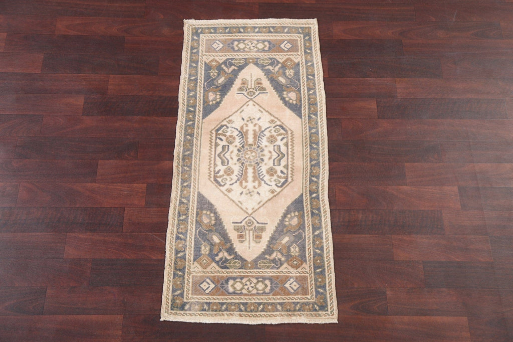 Wool Anatolian Handmade Turkish Rug 2x4