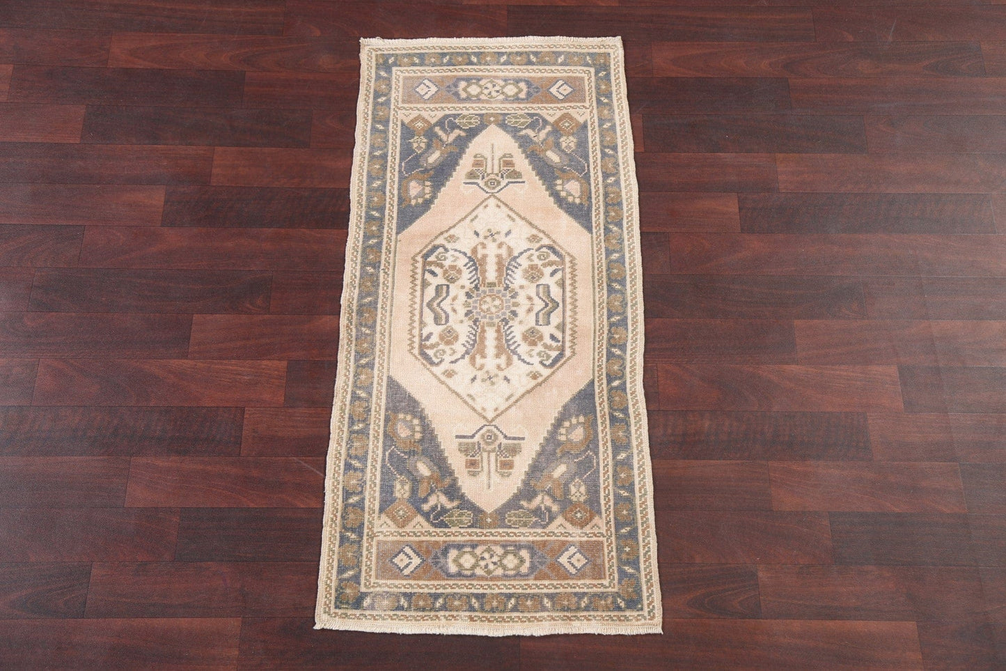 Wool Anatolian Handmade Turkish Rug 2x4