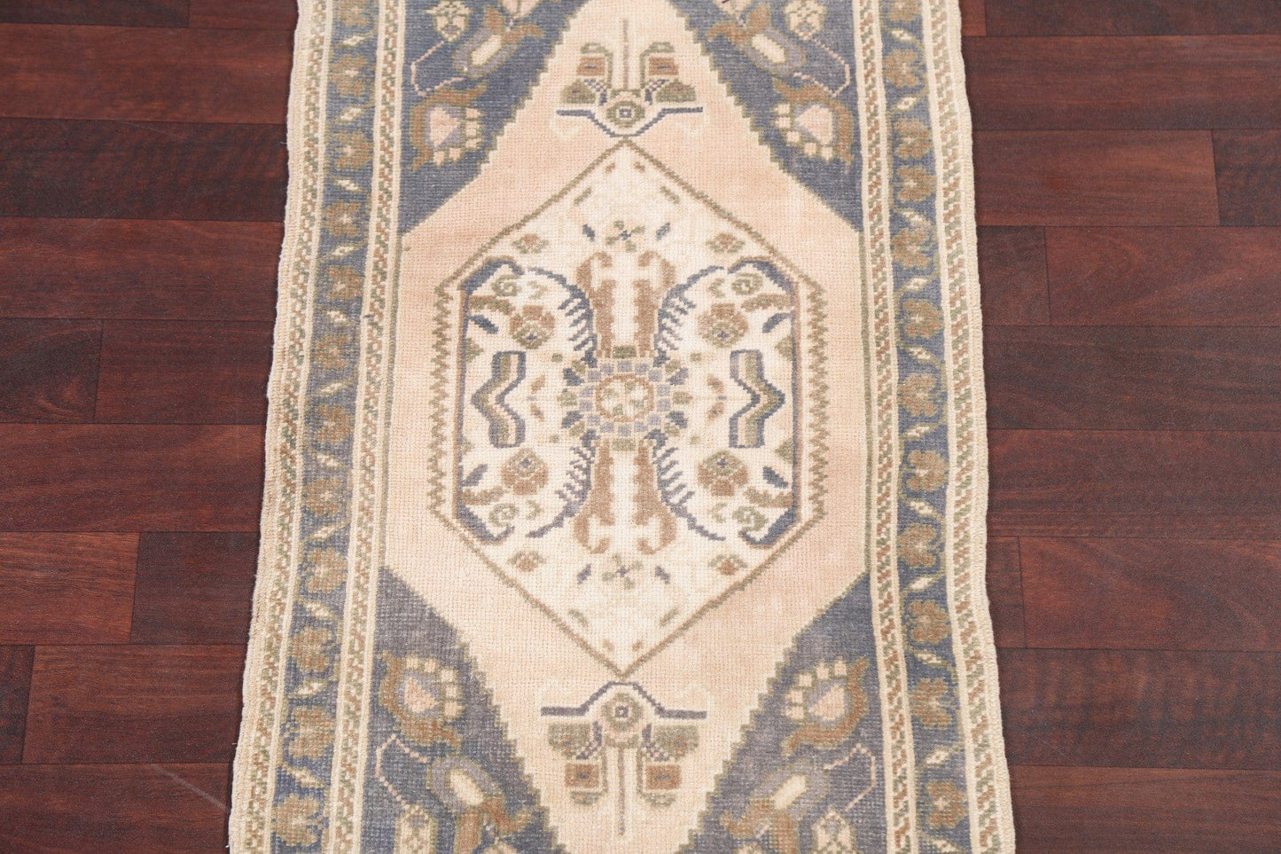 Wool Anatolian Handmade Turkish Rug 2x4