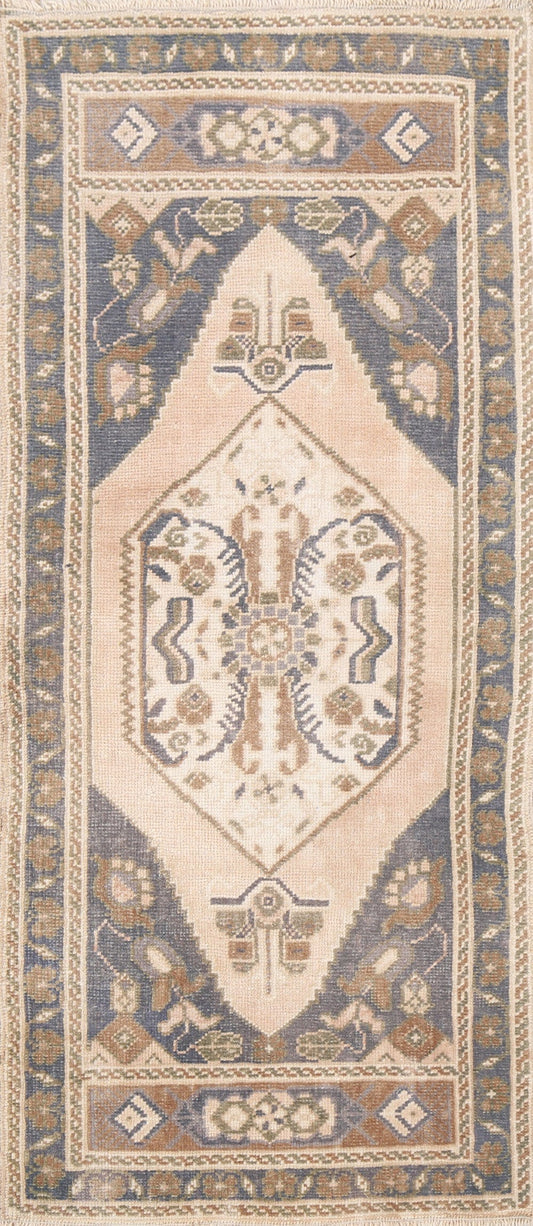 Wool Anatolian Handmade Turkish Rug 2x4