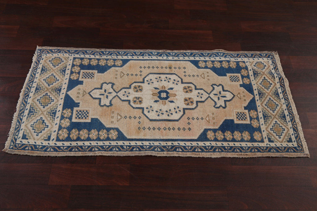 Handmade Anatolian Wool Turkish Rug 2x4