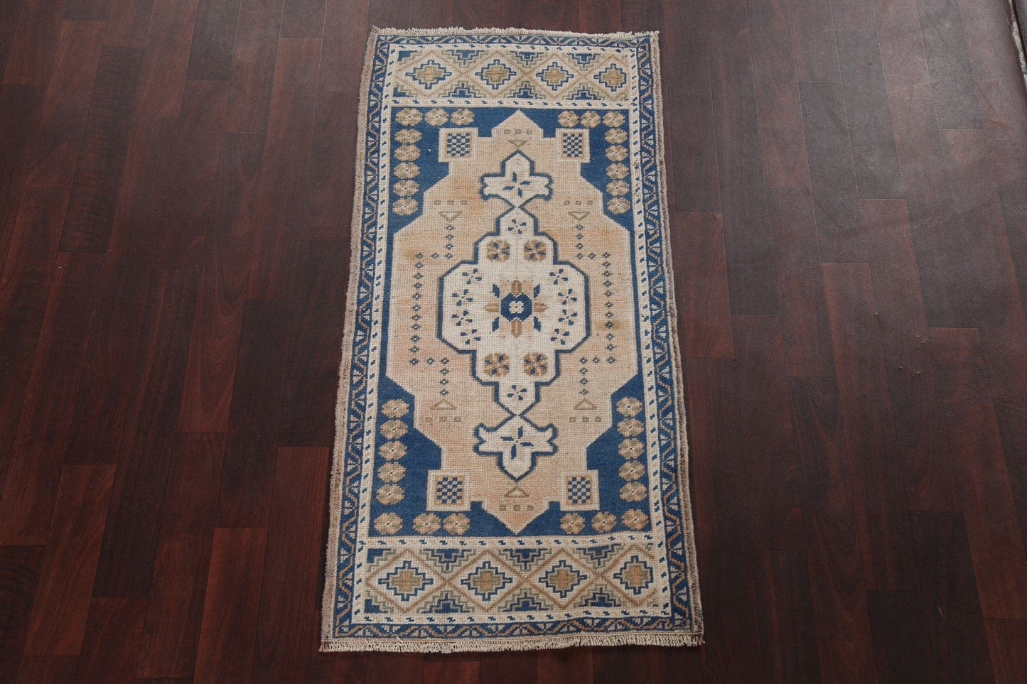 Handmade Anatolian Wool Turkish Rug 2x4