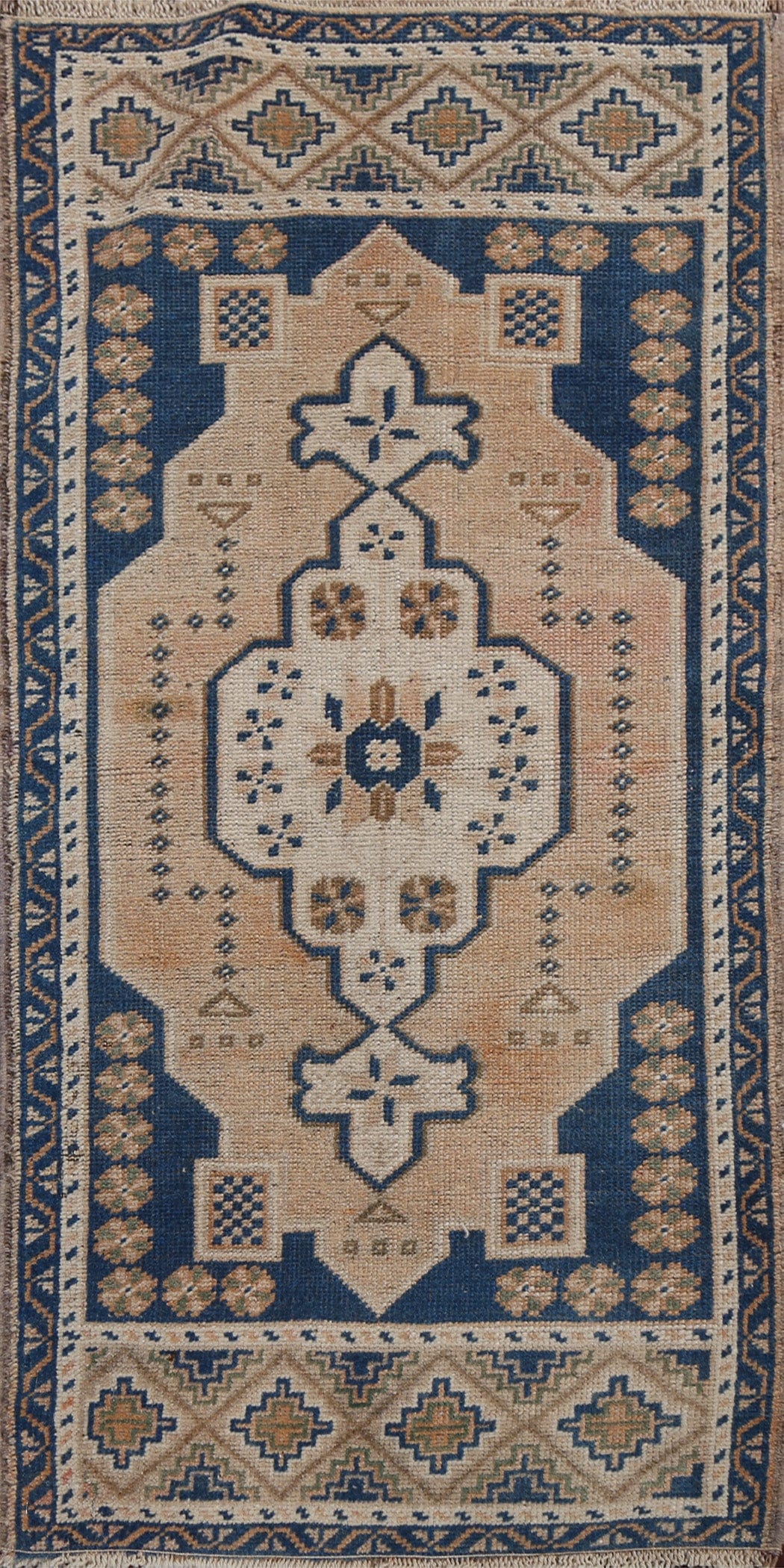 Handmade Anatolian Wool Turkish Rug 2x4