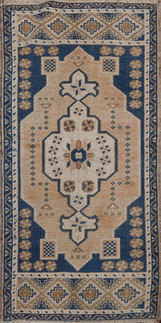 Handmade Anatolian Wool Turkish Rug 2x4