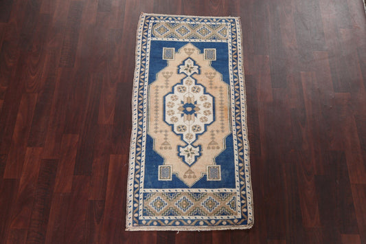 Wool Anatolian Handmade Turkish Rug 2x4