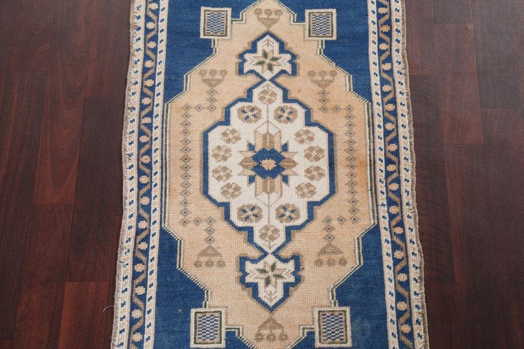 Wool Anatolian Handmade Turkish Rug 2x4