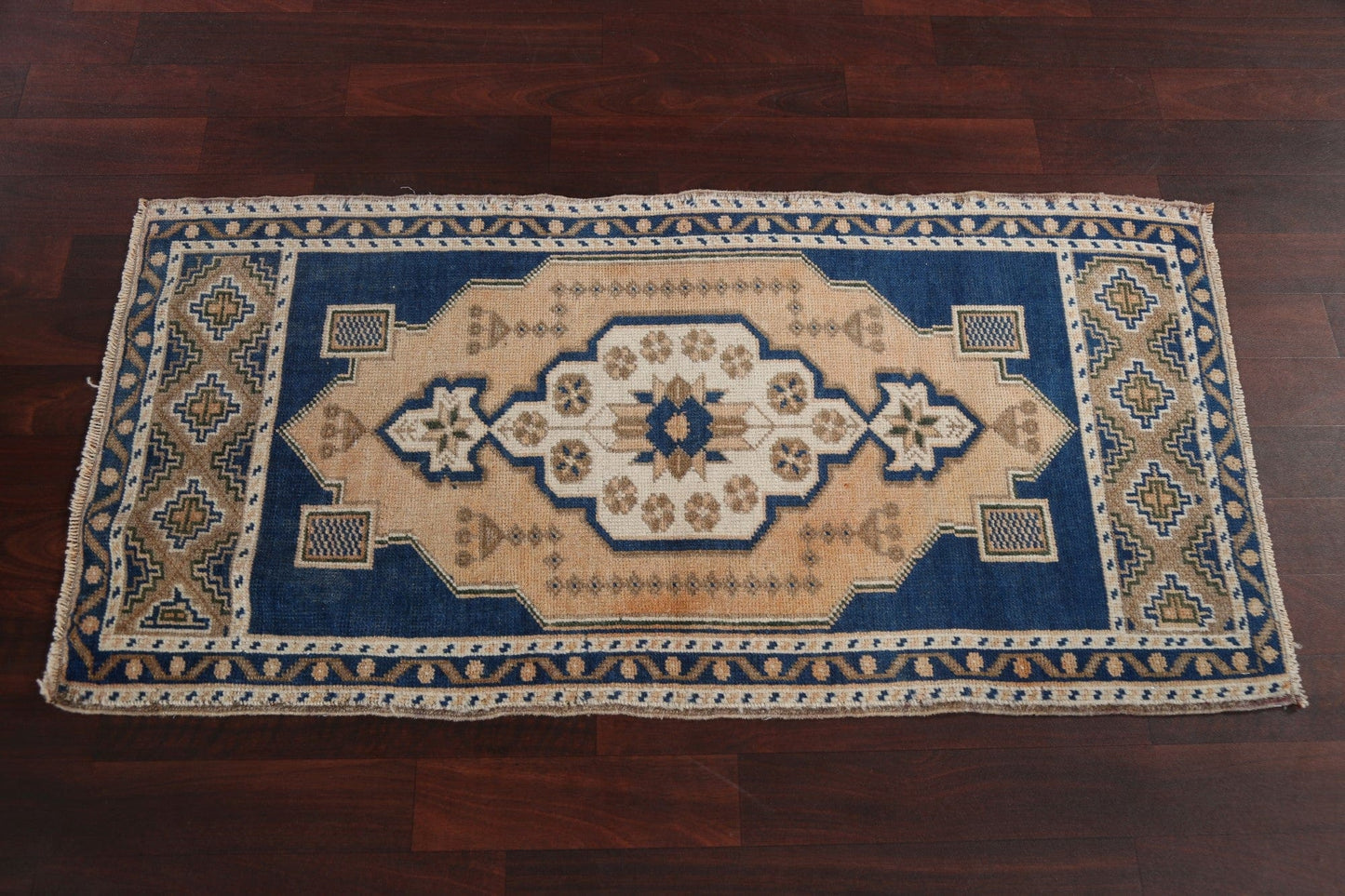 Wool Anatolian Handmade Turkish Rug 2x4