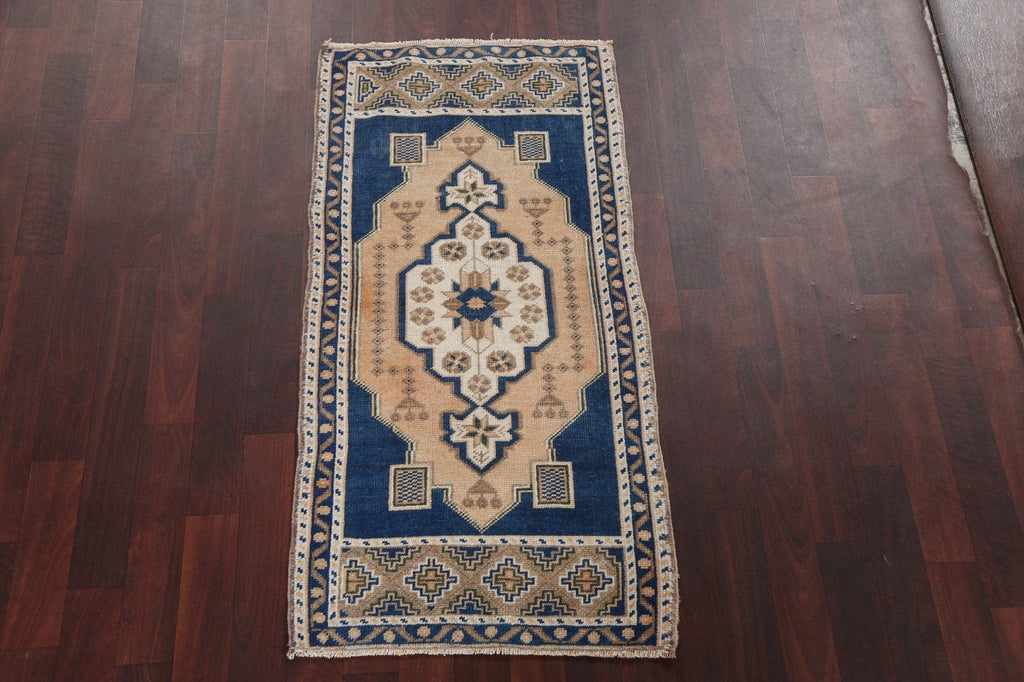 Wool Anatolian Handmade Turkish Rug 2x4