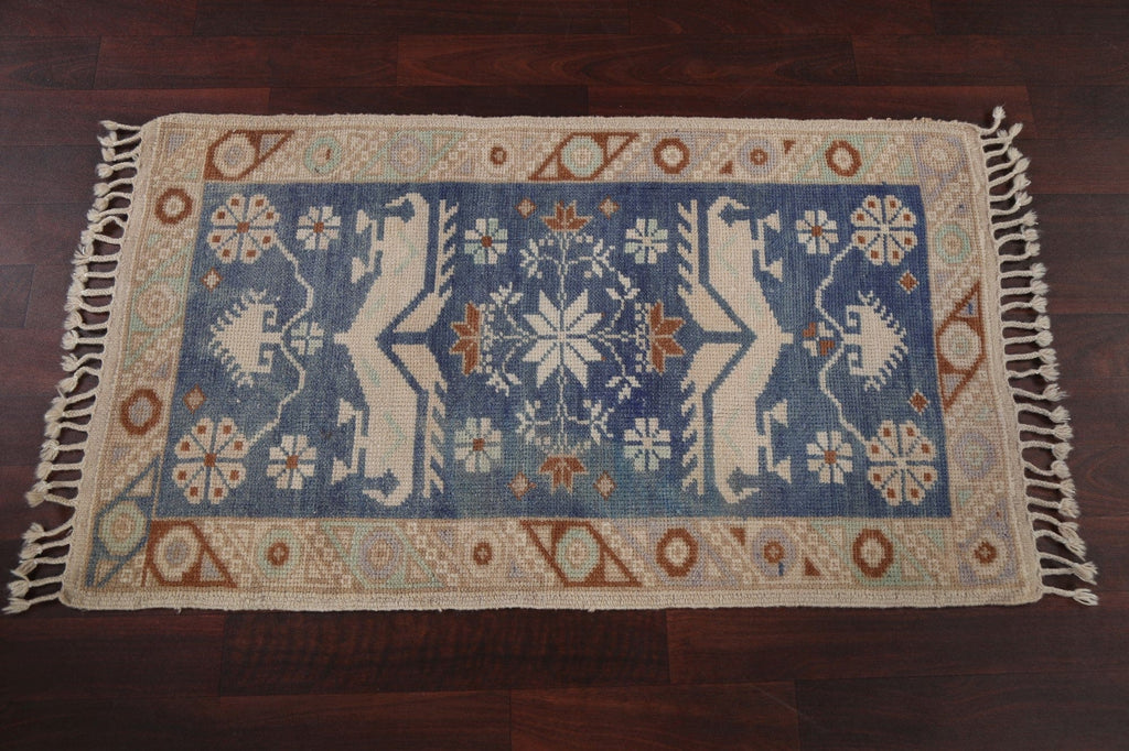 Antique Look Anatolian Handmade Turkish Rug 2x4