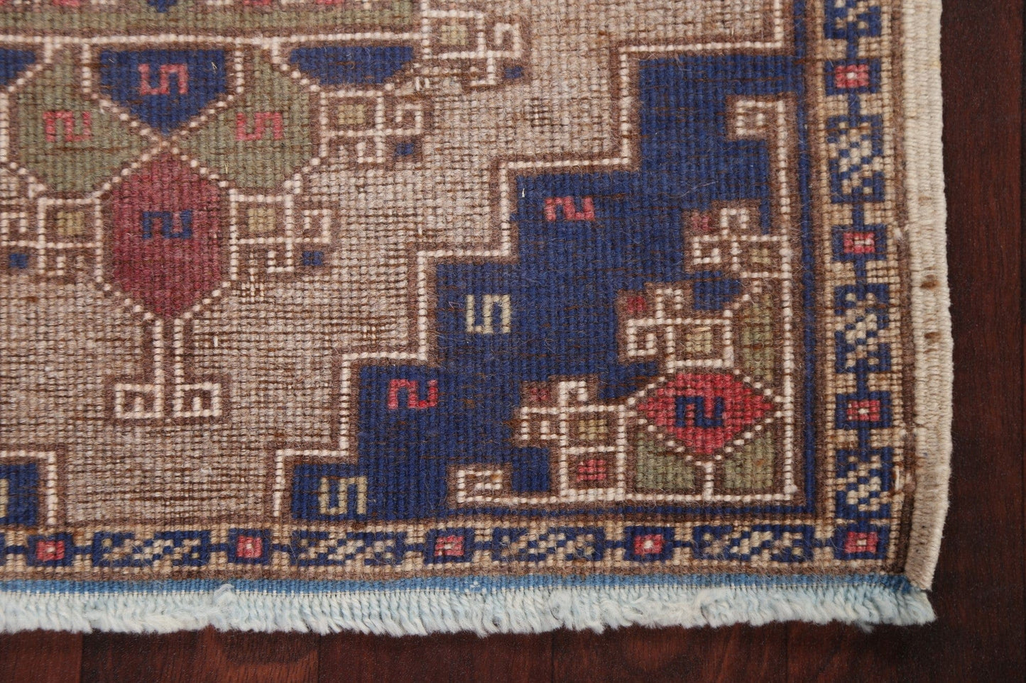 Square Wool Anatolian Handmade Turkish Rug 2x2