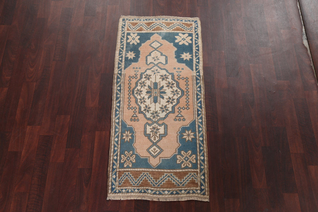 Wool Anatolian Handmade Turkish Rug 2x4