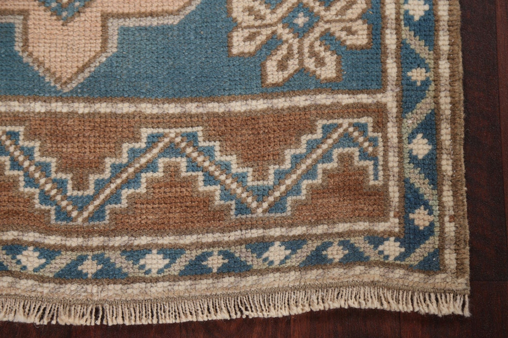 Wool Anatolian Handmade Turkish Rug 2x4