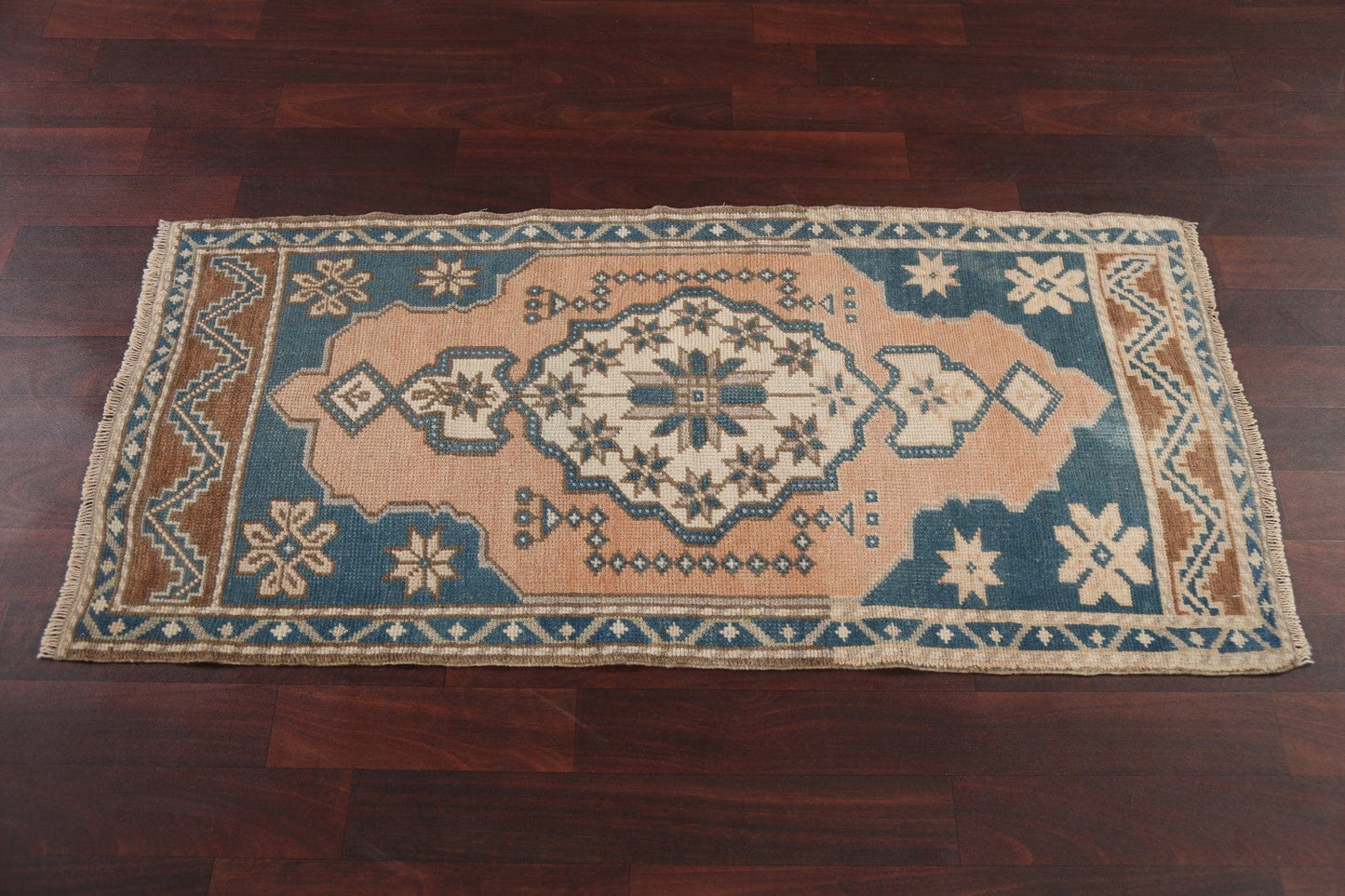 Wool Anatolian Handmade Turkish Rug 2x4