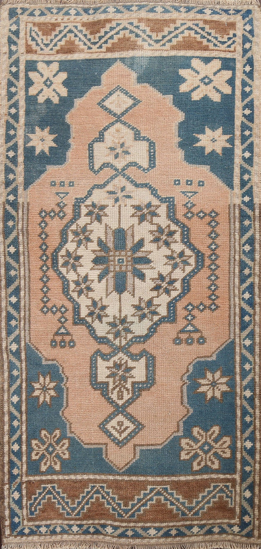 Wool Anatolian Handmade Turkish Rug 2x4