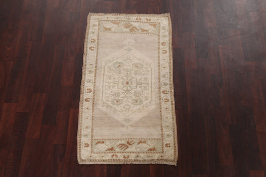 Antique Look Anatolian Handmade Turkish Rug 2x4