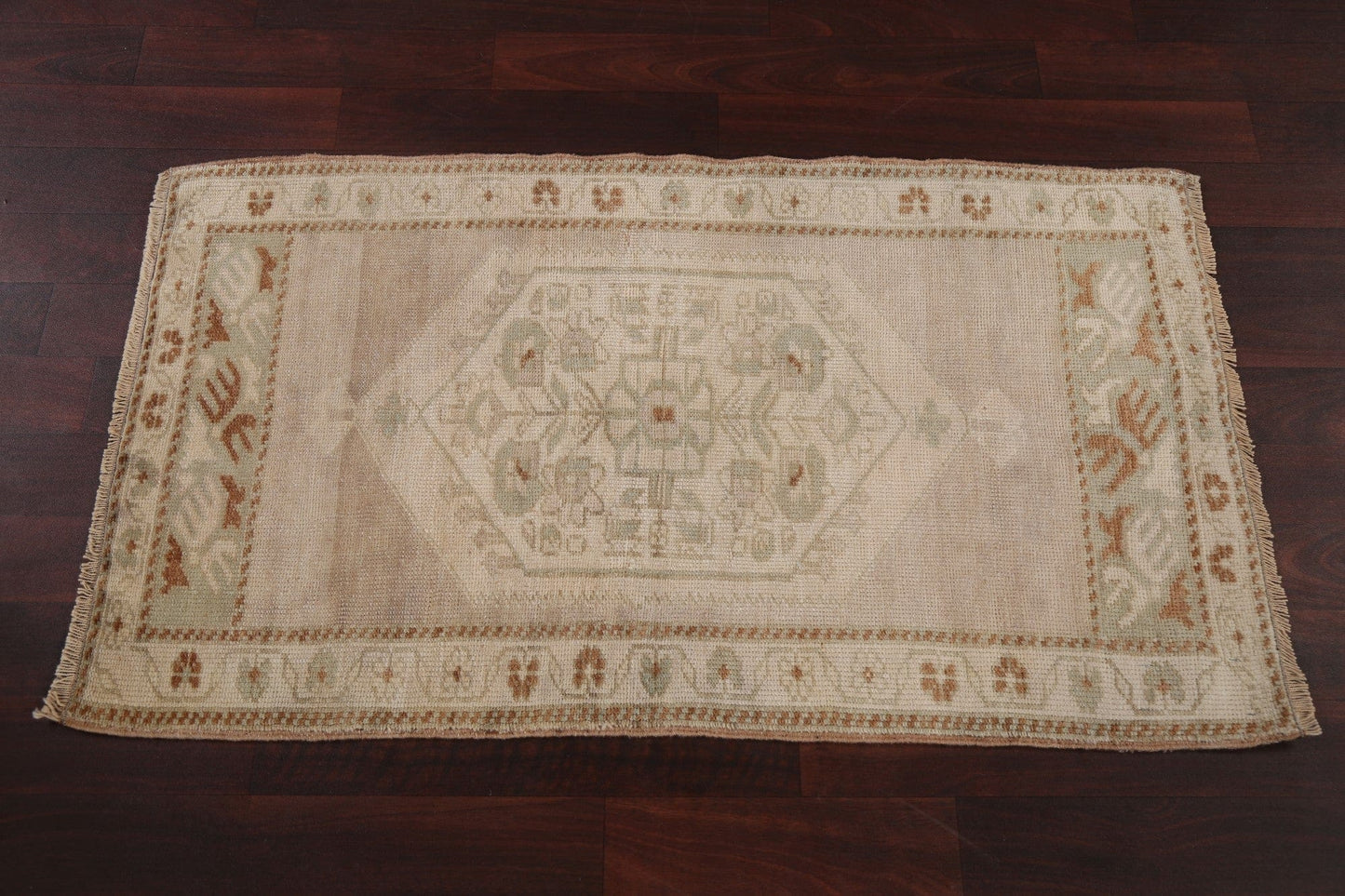 Antique Look Anatolian Handmade Turkish Rug 2x4