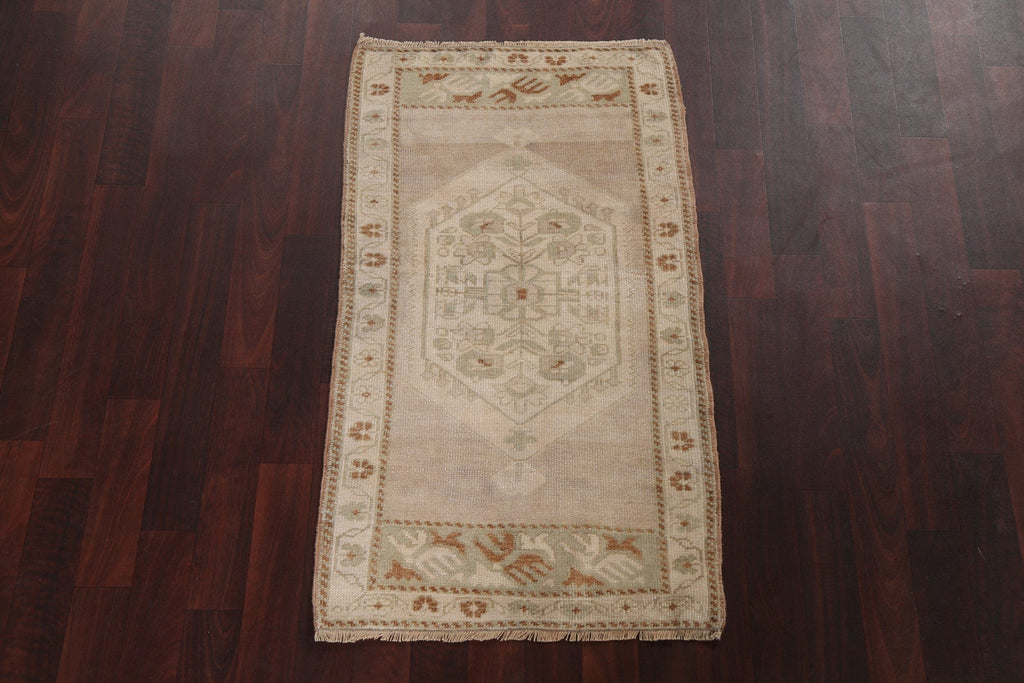 Antique Look Anatolian Handmade Turkish Rug 2x4