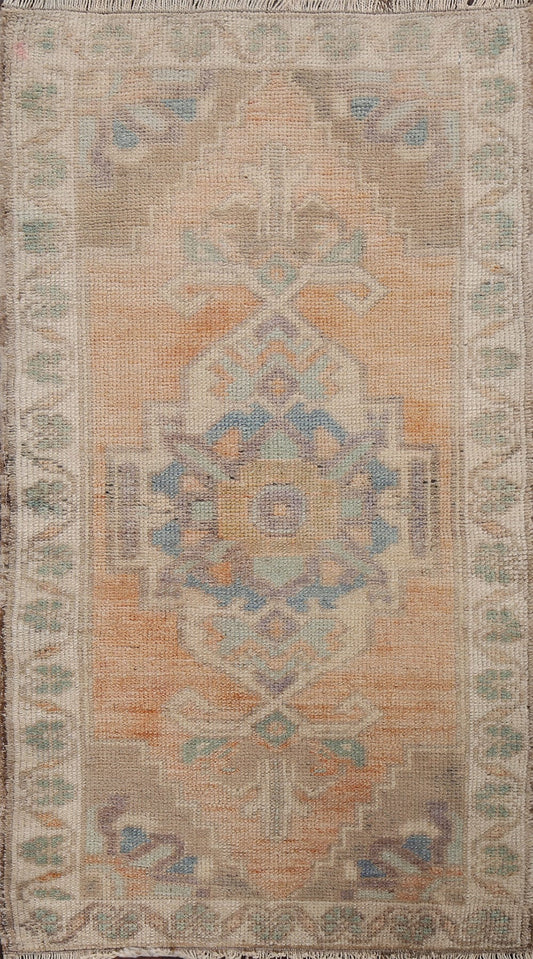 Antique Look Anatolian Vegetable Dye Turkish Rug 2x3