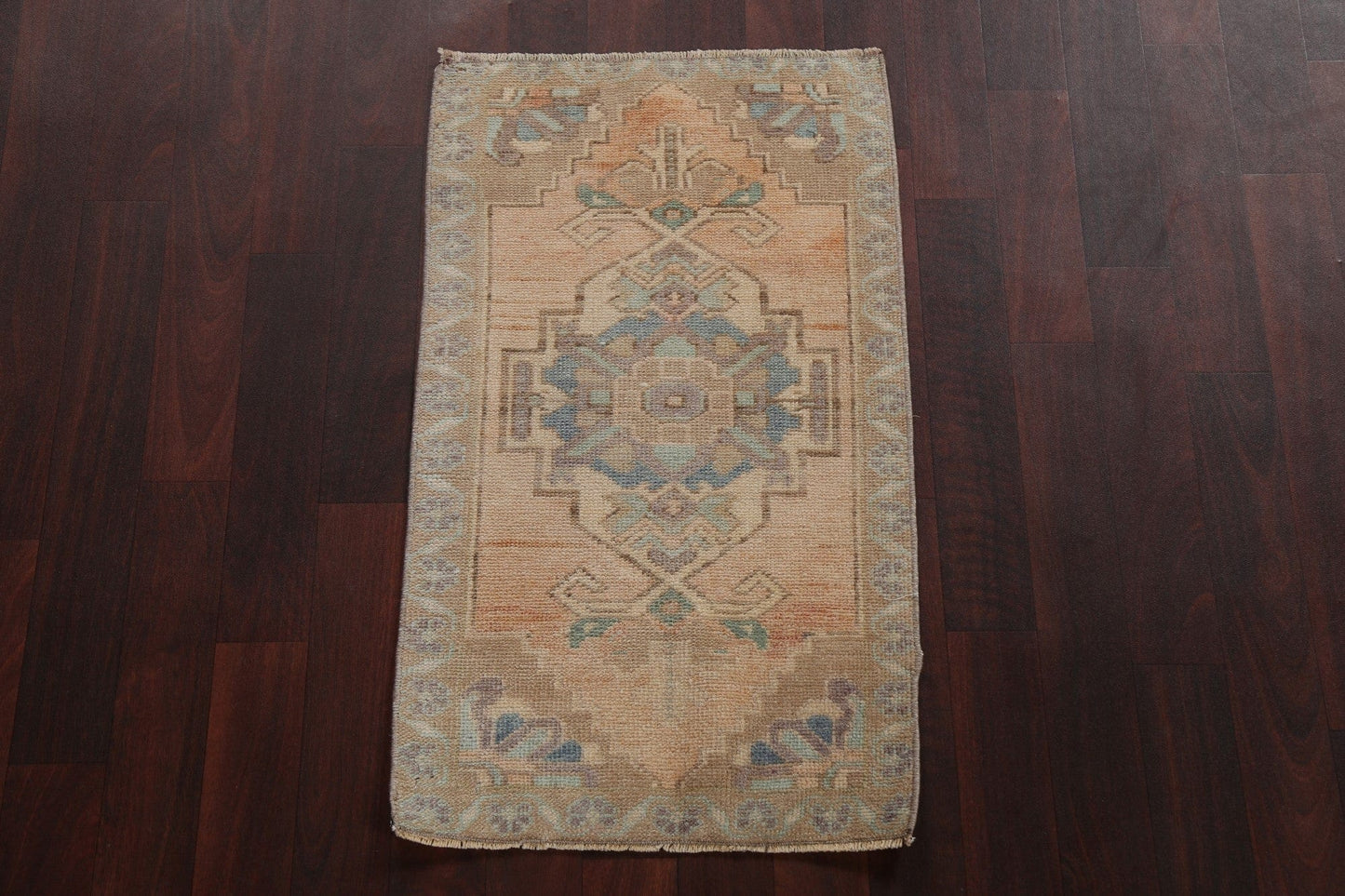 Antique Look Anatolian Vegetable Dye Turkish Rug 2x3