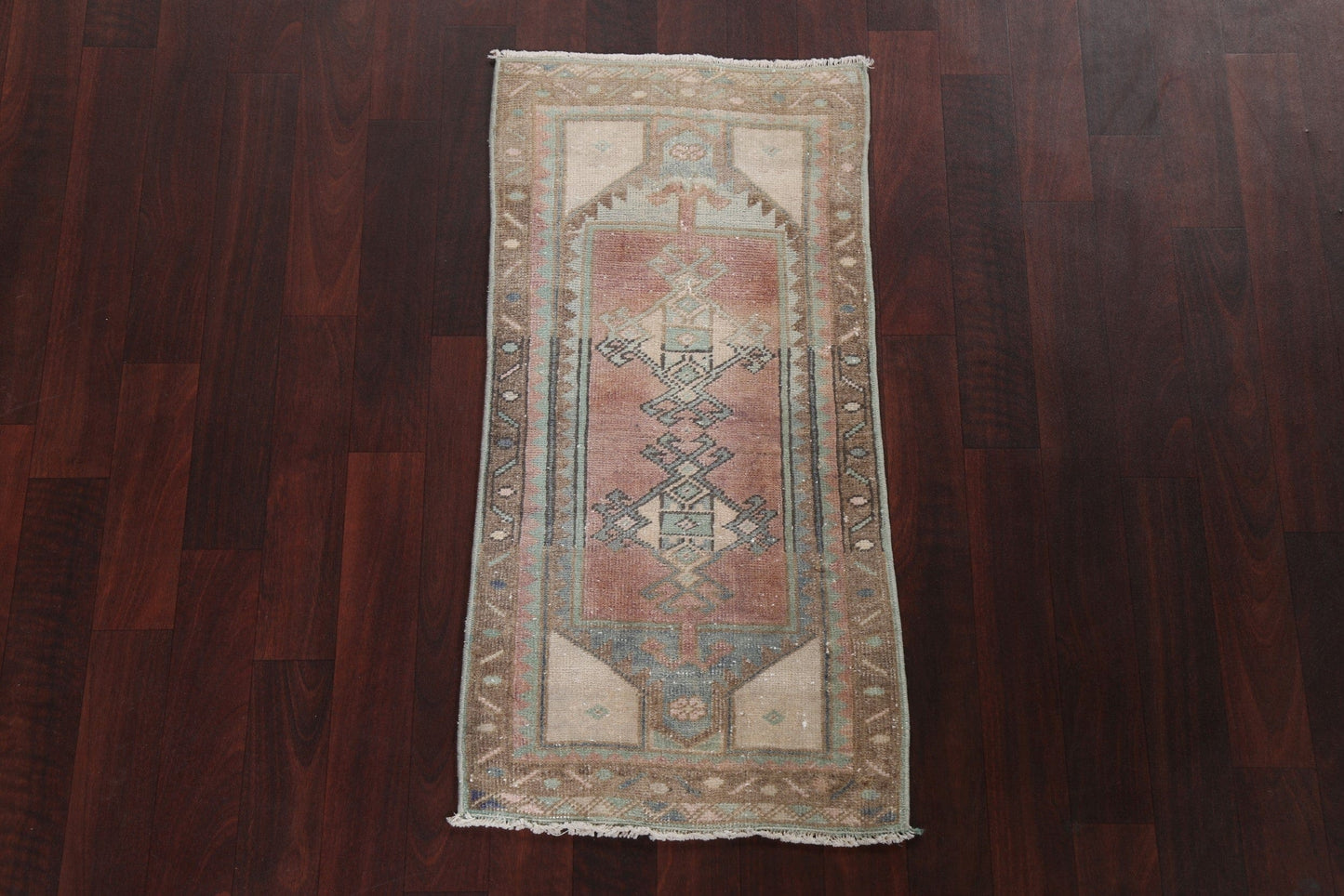 Antique Look Anatolian Wool Turkish Rug 2x3