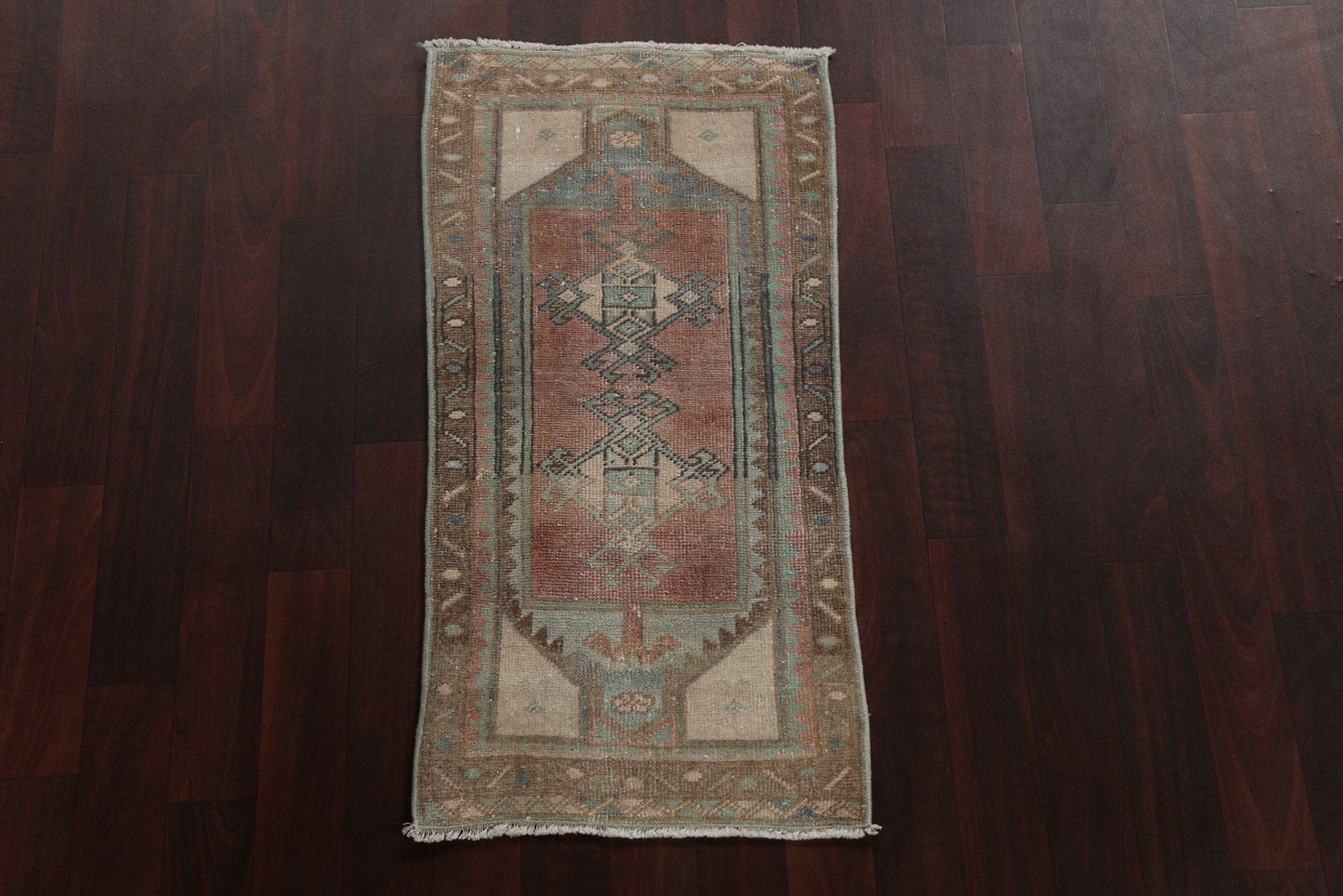 Antique Look Anatolian Wool Turkish Rug 2x3