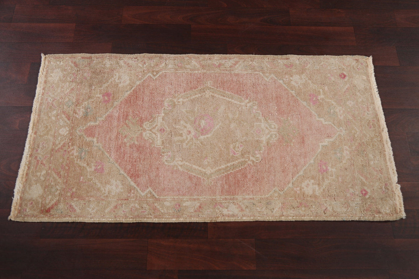 Antique Look Anatolian Vegetable Dye Turkish Rug 2x4