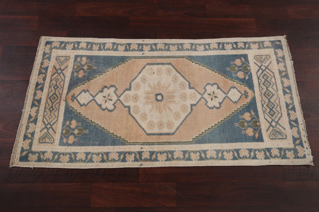 Antique Look Anatolian Handmade Turkish Rug 2x4