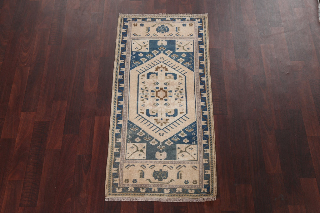 Handmade Anatolian Wool Turkish Rug 2x4