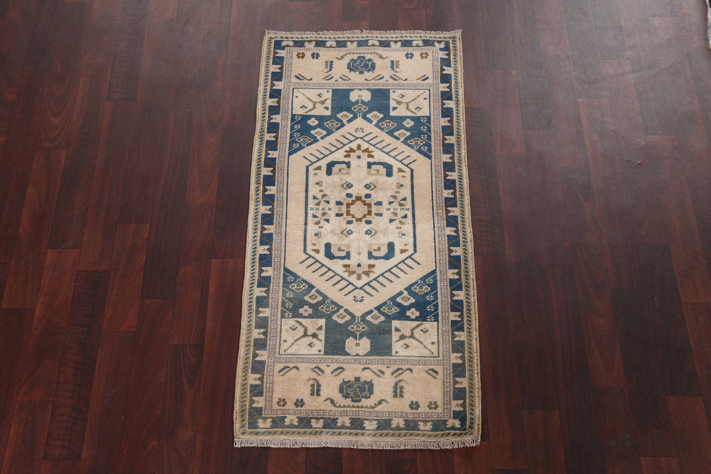 Handmade Anatolian Wool Turkish Rug 2x4