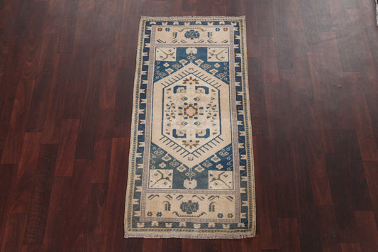 Handmade Anatolian Wool Turkish Rug 2x4