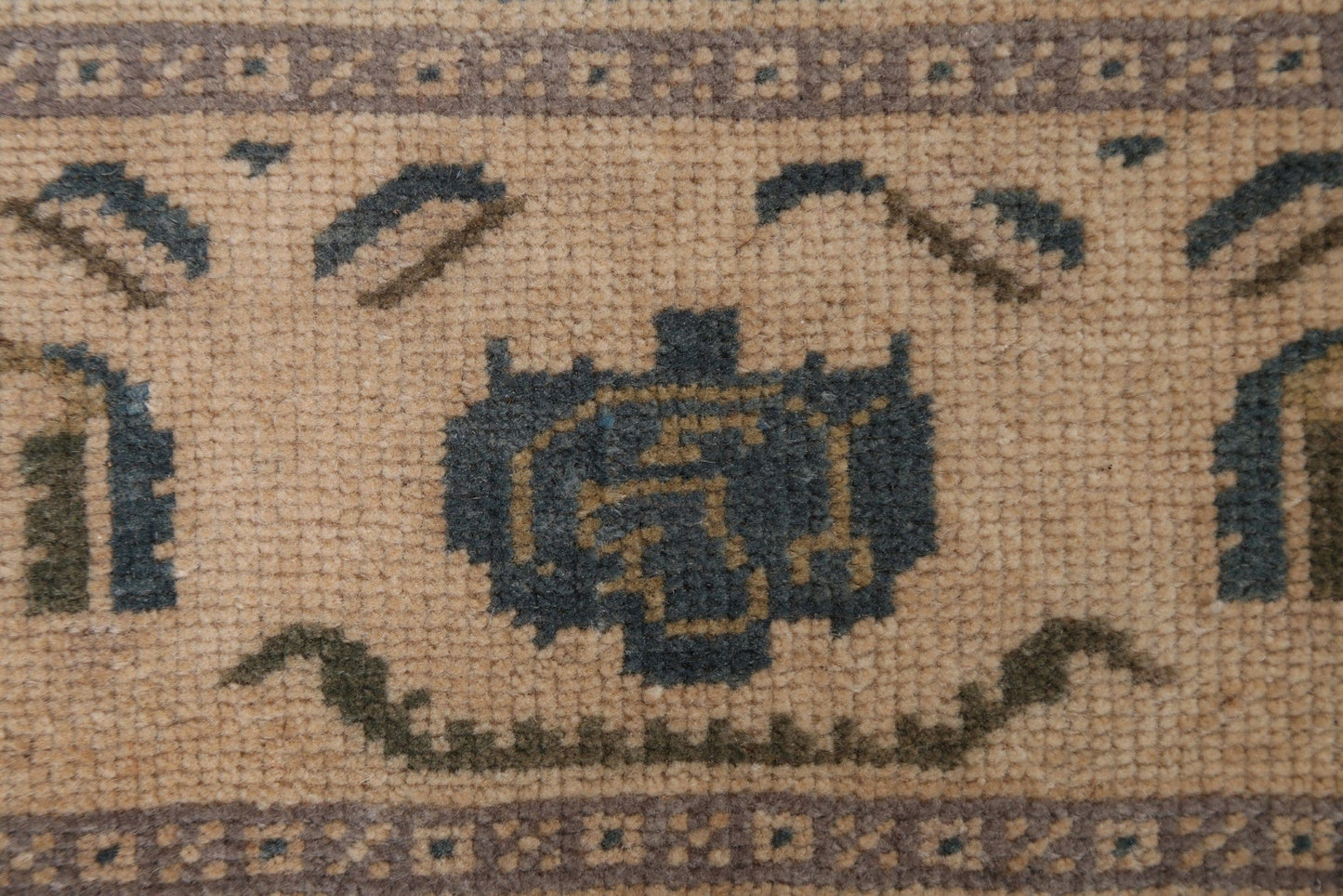 Handmade Anatolian Wool Turkish Rug 2x4