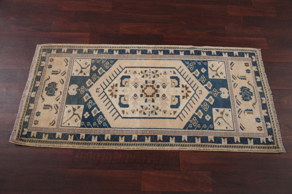 Handmade Anatolian Wool Turkish Rug 2x4