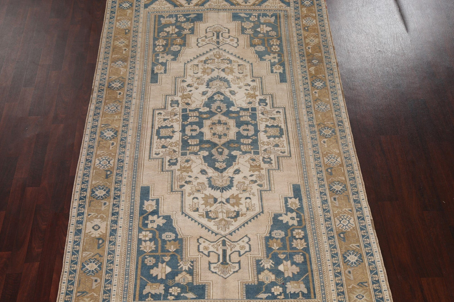 Vintage Wool Oushak Handmade Turkish Rug 6x11