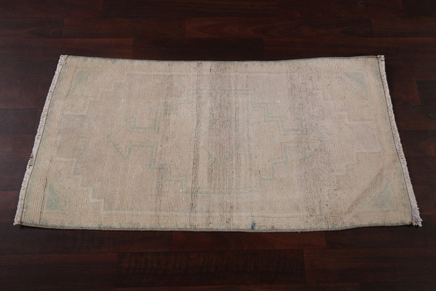 Antique Look Muted Anatolian Wool Turkish Rug 2x3