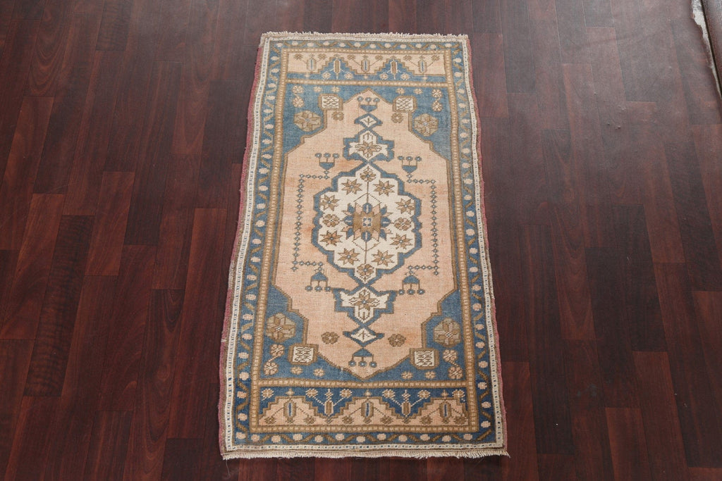 Handmade Anatolian Wool Turkish Rug 2x4