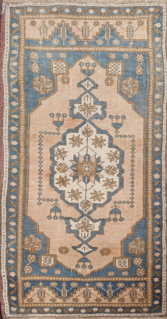 Handmade Anatolian Wool Turkish Rug 2x4