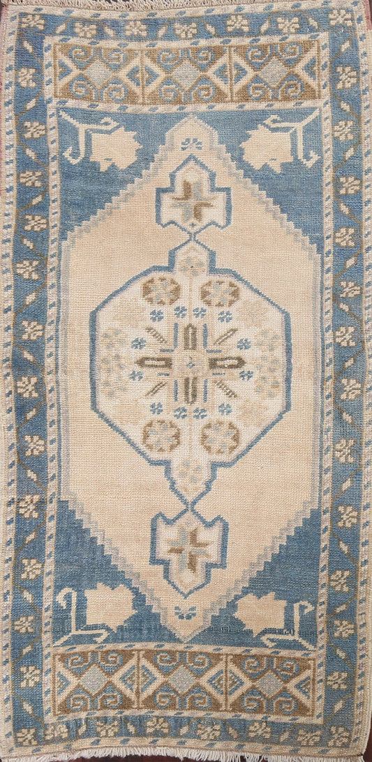 Handmade Anatolian Wool Turkish Rug 2x4