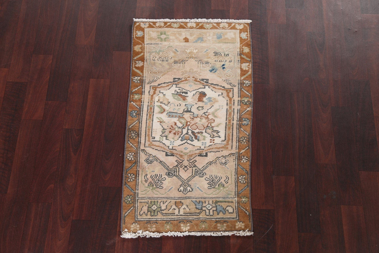 Antique Look Anatolian Turkish Wool Rug 2x3