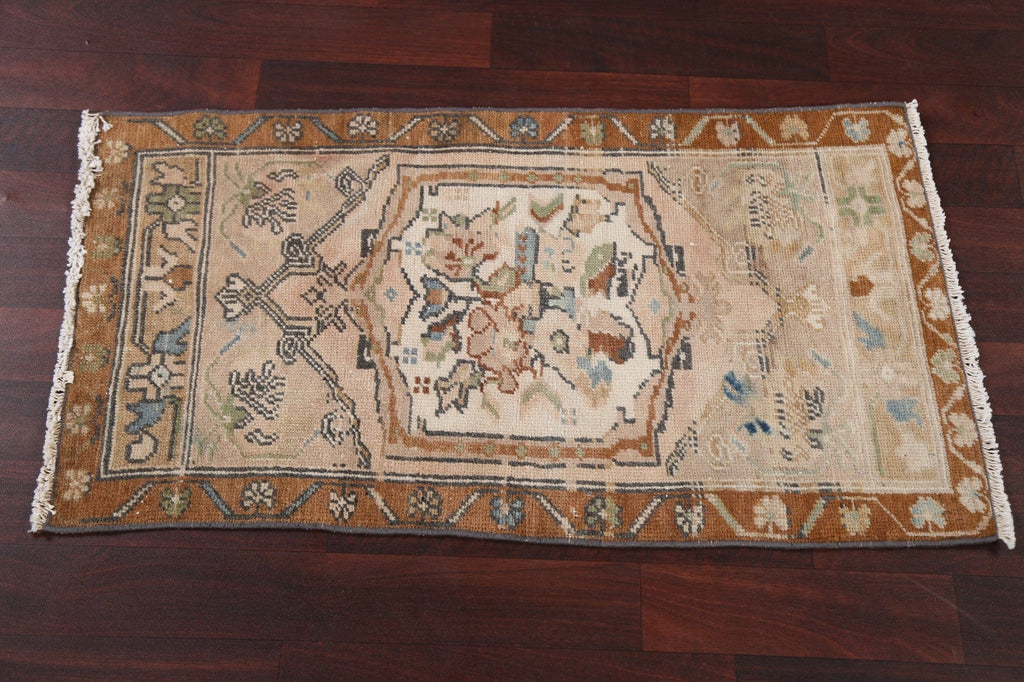 Antique Look Anatolian Turkish Wool Rug 2x3