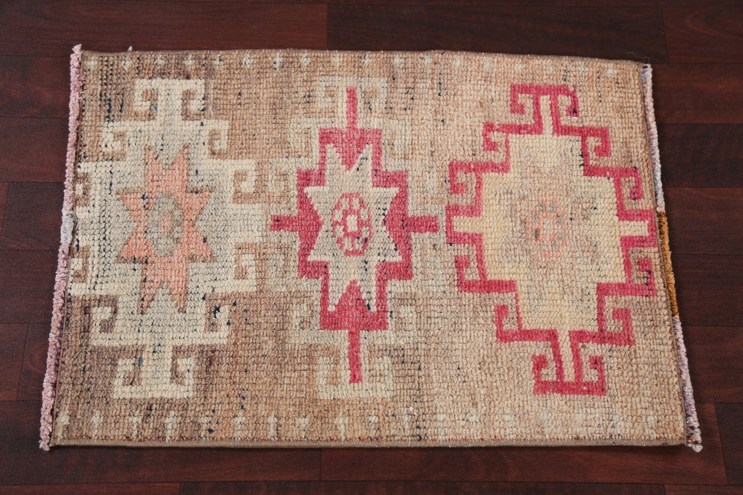 Square Anatolian Turkish Wool Rug 2x2